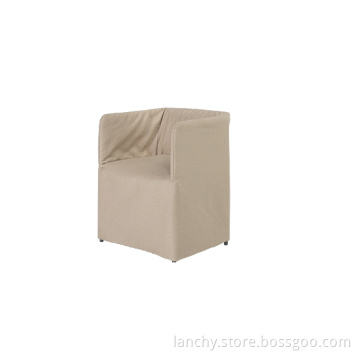 Steel Structure Leisure Chair with Fabric Cover (LC-AT2B)